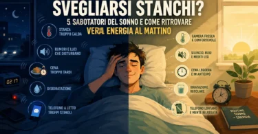 Svegliarsi stanchi la mattina: 5 cause insolite e cosa fare da stasera